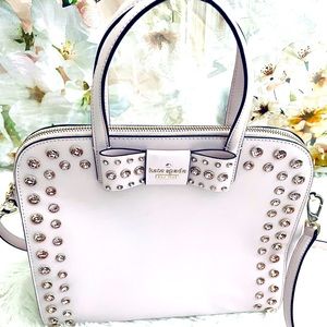 Gorgeous Pink Rhinestone Bow Kate Spade Bag!
